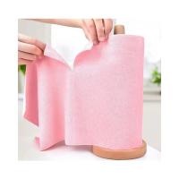 FB Cup (20'li Rulo) Mikro-Fb Çok Amaçlı %100 Mikrofiber Temizlik Bezi 25X32 Kopart Kullan (Pudra Pembesi)