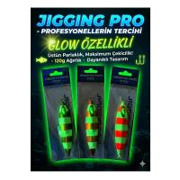 120 Gr Glow Serisi Slow Jig Yemi 3'lü Set