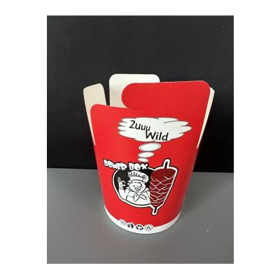 26 Oz Döner Box – 500 Adet – Kırmızı (Sızdırmaz & Yağa Dayanıklı) – Paket Servis Kutusu