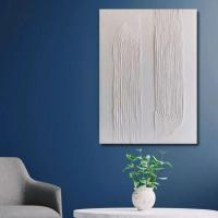 10050 Alçı Dokulu Kanvas Tablo 70x100