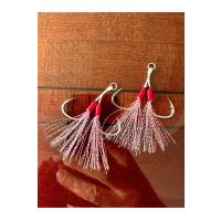 1/0 Çiftli Assist İğne Seti - Yüksek Karbon Çelik - 2 Paket (4 Adet)