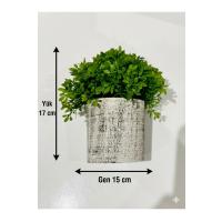 Masanızın Yeni Favorisi: Dekoratif Minimalist Yeşil - Gerçekçi Yeşil Yapay Çiçek