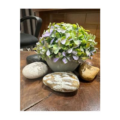 Yapay Çiçek Kalanşo Esintili Mini Masa Üstü Saksılı Dekoratif Bitki 13x17 cm