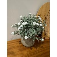 3’lü Dekoratif Yapay Çiçek Seti – Saksıda Mor, Beyaz, Pembe Aranjman