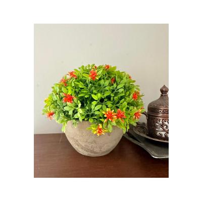 Premium Yapay Çiçek Saksılı Portakal Detaylı Ev Ofis Dekorasyonu ?