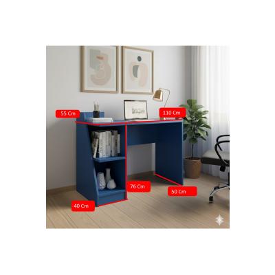 3I Atlas Çalışma Masası Mavi Renk 1.Sınıf Mdf