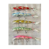 12cm 15gr Sürü Efektli Şeffaf Gövde Maket Balık (At-Çek ve Sırtı Uyumu)