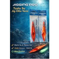 100 Gr Slow Jig Yemi 2'li Set - Glow Özellikli Derin Su Balık Avı Seti