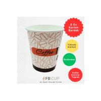 8 Oz Karton Bardak – 1.000 Adet – Sızdırmaz Garantili & Yüksek Kalite (Sıcak ve Soğuk İçecek İçin)