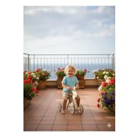 Montessori Çocuk Denge Bisikleti 2-6 Yaş | MDF Tavşan Başlıklı Tasarım