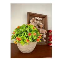 Premium Yapay Çiçek Saksılı Portakal Detaylı Ev Ofis Dekorasyonu ?