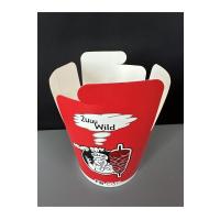 26 Oz Döner Box – 500 Adet – Kırmızı (Sızdırmaz & Yağa Dayanıklı) – Paket Servis Kutusu