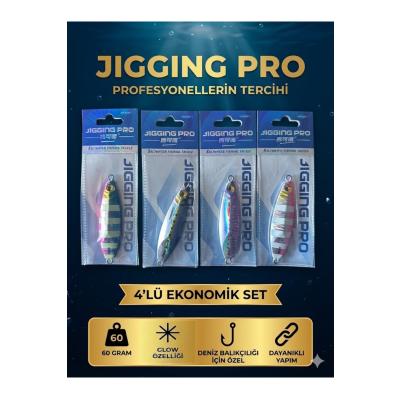60 Gr Slow Jig – 4’lü Avantaj Seti