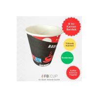 8 Oz Karton Bardak – 1.000 Adet – Sızdırmaz Garantili & Yüksek Kalite (Sıcak ve Soğuk İçecek İçin)