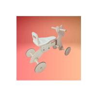 Montessori Çocuk Denge Bisikleti 2-6 Yaş | MDF Tavşan Başlıklı Tasarım