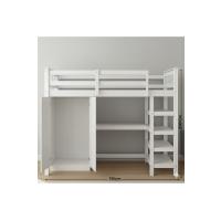 MyCampus Çok Fonksiyonlu Çalışma Masası (Ranza + Masa + Dolap + Raf) 1.Sınıf Mdf