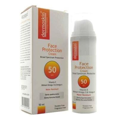 Detayli Arama Dermoskin Face Protection Spf 50 Plus 50 Ml Gunes Kremi