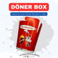 Döner Box (Döner Servis Kutusu) 500 Adet