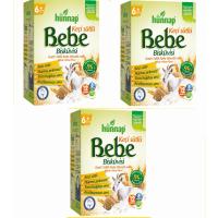 Hünnap Keçi Sütlü Bebe Bisküvisi (12 Vitamin 8 Mineral ) 3 Paket