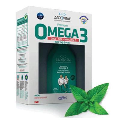 Omega 3 Şurup Limonlu 100 Ml Zade Vital