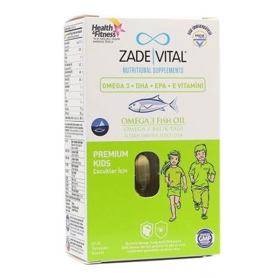 Zade Vital Omega 3 Çocuklar için 45 Kapsül