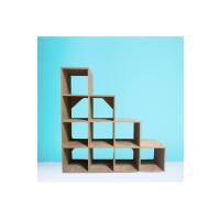 Basamak Raf Kitaplık Mdf 130x130