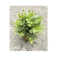 Nordik Stil Saksılı Yeşil Yapay Bitki - Masa Üstü ve Raf İçin Gerçekçi Yeşillik