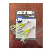 Jig Assist Hook 1/0 İkili Set