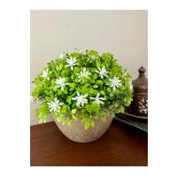 Premium Yapay Çiçek Beyaz Bahar Dalı Dekoratif Ev Ofis Bitkisi ?