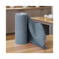 FB Cup (20'li Rulo) Mikro-Fb Çok Amaçlı %100 Mikrofiber Temizlik Bezi 25X32 Kopart Kullan (Indigo Mavisi)