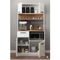 Modern Kahve Köşesi ve Çok Amaçlı Mutfak Dolabı 1. Sınıf MDF