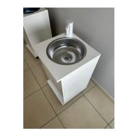 Taşınabilir Mobil Lavabo - Yeni Yönetmeliğe Uygun Muayenehane Tipi - Şarjlı Pompalı (75x42x42 cm)