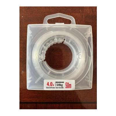 4.0# 0.341mm %100 Florokarbon Şok Lider Misina - 50 Metre - 7.04kg / 15.52lb