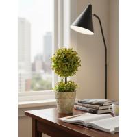 Dekoratif İkili Top Şimşir Yapay Bitki - 24 cm Rustik Taş Görünümlü Saksıda Masaüstü Çiçek