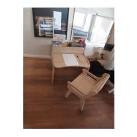 Education Table Montessori Çocuk Etkinlik Masa Sandalye Seti 2-10 Yaş İçin