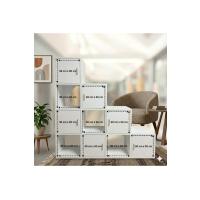 Beyaz Kademeli Basamak Kitaplık ve Çok Amaçlı Düzenleyici Dolap (6 Kapaklı & 4 Açık Raflı) 1.Sınıf MDF 