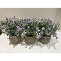 Evinize Bahar Havası Getirecek: 3'lü Dekoratif Yapay Çiçek Seti (Mor Lavanta Esintisi)