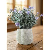 Evinize Bahar Havası Getirecek: 3'lü Dekoratif Yapay Çiçek Seti (Mor Lavanta Esintisi)