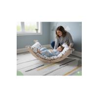 Sallanan Çocuk Yatağı, Montessori Çocuk Yatağı Minderli