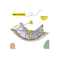 Sallanan Çocuk Yatağı, Montessori Çocuk Yatağı Minderli