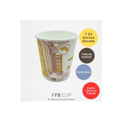 7 Oz Karton Bardak 3.000 Adet Sızdırmaz