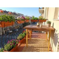 İskandinav Tarzı Modern Çalışma ve Yemek Masası - 90x70 cm Ahşap Ayahlı 1.Sınıf Meşe Desenli Mdf