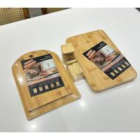 Lüks 5 Parça Bambu Mutfak Seti - Ayaklı ve Düz Kesme Tahtası Takımı - 15mm Kalınlık