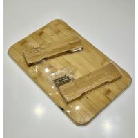 Lüks 5 Parça Bambu Mutfak Seti - Ayaklı ve Düz Kesme Tahtası Takımı - 15mm Kalınlık