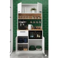 Modern Kahve Köşesi ve Çok Amaçlı Mutfak Dolabı 1. Sınıf MDF