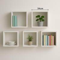 Modern Kutu Raf 18 mm Mdf 34x34