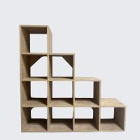 Mukotoys Basamak Raf Kitaplık Mdf 130x130