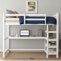 Mukotoys Nötrino Çok Amaçlı Yataklı Çalışma Masası Mdf 210X190X90