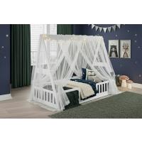 MukoToys Piramit House Montessori Karyola: Çocuğunuzun Hayallerindeki Güvenli Ev  90x190 Mdf