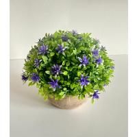 Premium Saksılı Yapay Çiçek Dekoratif Masaüstü Bitkisi 13x16 cm ?